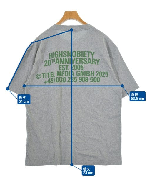 HIGHSNOBIETY เสื้อยืด/เสื้อท็อปส์