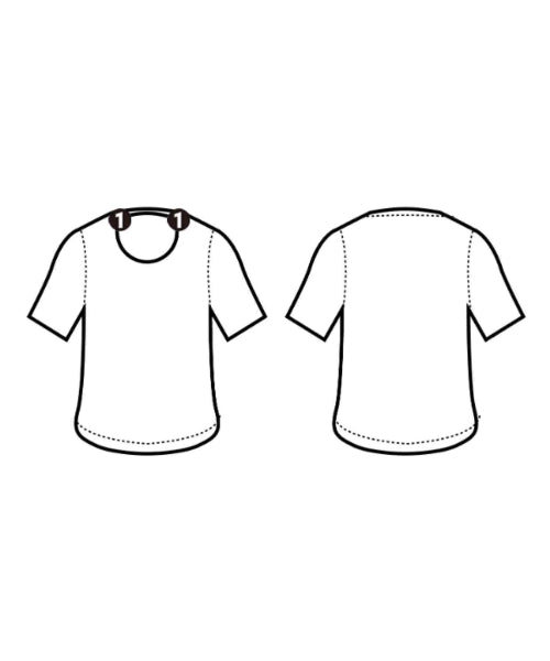 Les Petits Basics เสื้อยืด/เสื้อท็อปส์