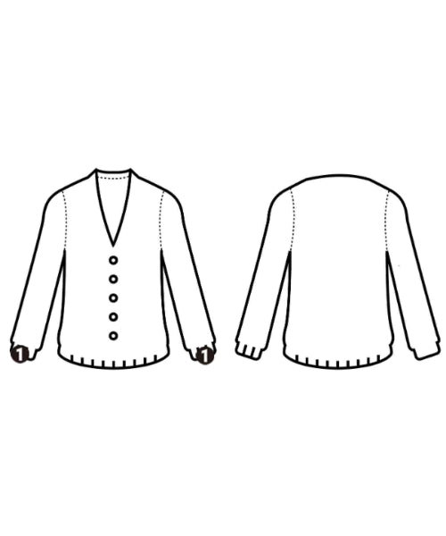 PHOTOCOPIEU เสื้อคาร์ดิแกน