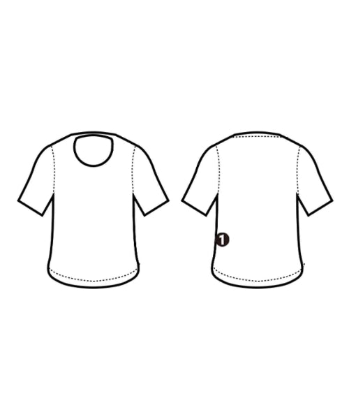 SAINT MICHAEL เสื้อยืด/เสื้อท็อปส์