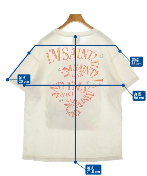 SAINT MICHAEL เสื้อยืด/เสื้อท็อปส์