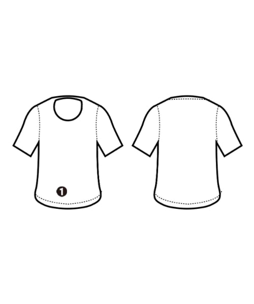 SAINT MICHAEL เสื้อยืด/เสื้อท็อปส์