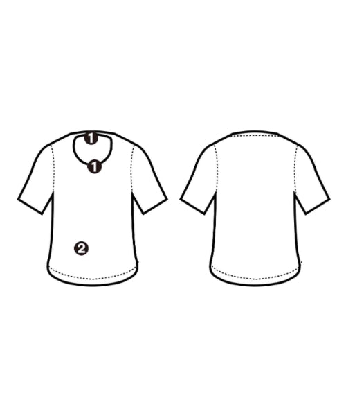 SAINT MICHAEL เสื้อยืด/เสื้อท็อปส์