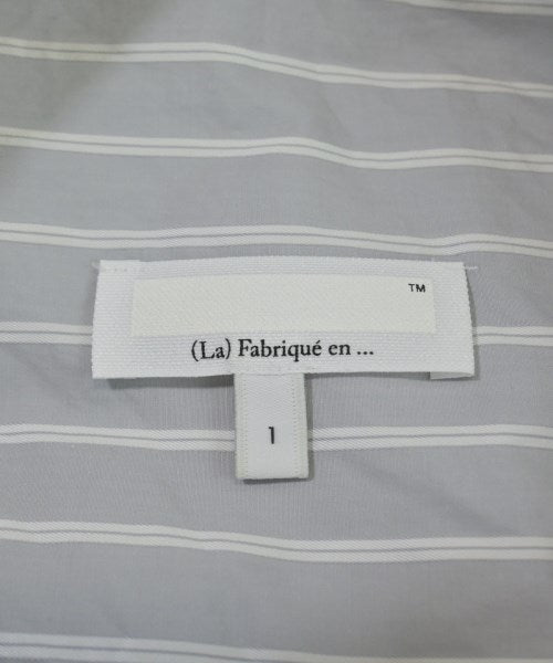 (La) Fabrique en ... เสื้อลำลอง
