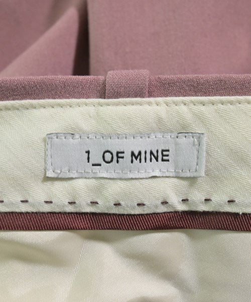 1_OF MINE กางเกงขายาว