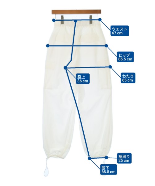 CADUNE กางเกงมีกระเป๋าข้างกางเกง2-4 กระเป๋า