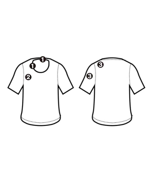 JJJJound เสื้อยืด/เสื้อท็อปส์