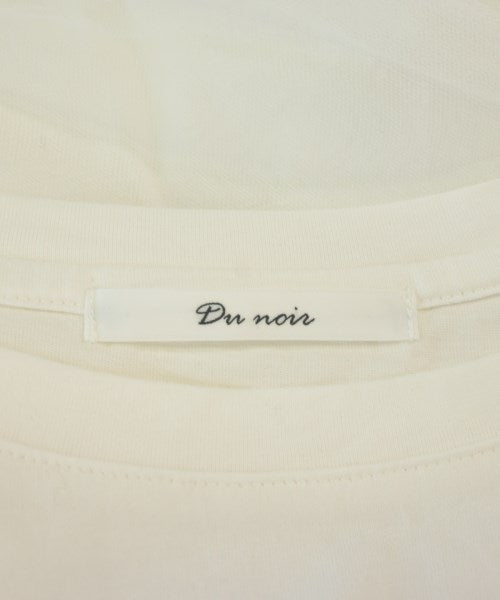 Du noir เสื้อยืด/เสื้อท็อปส์