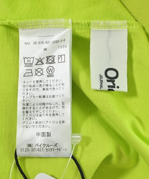 Oriens JOURNAL STANDARD เสื้อยืด/เสื้อท็อปส์