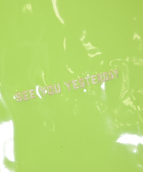 SEE YOU YESTERDAY กระเป๋าถือขนาดใหญ่