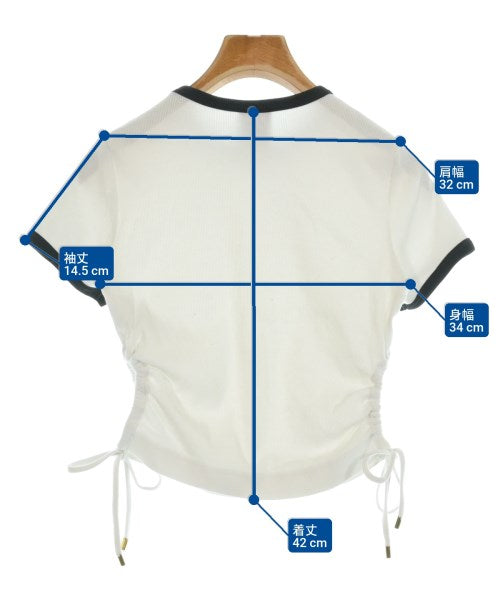 PATOU เสื้อยืด/เสื้อท็อปส์
