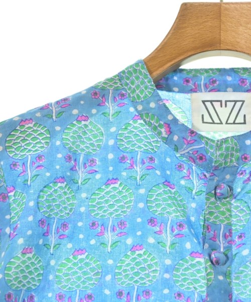 SZ Blockprints เดรสที่เป็นเสื้อเชิ้ตตัวยาว