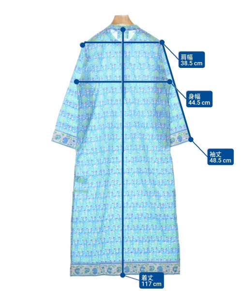 SZ Blockprints เดรสที่เป็นเสื้อเชิ้ตตัวยาว