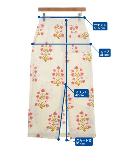 SZ Blockprints กระโปรงยาว/แม็กซี่ยาว