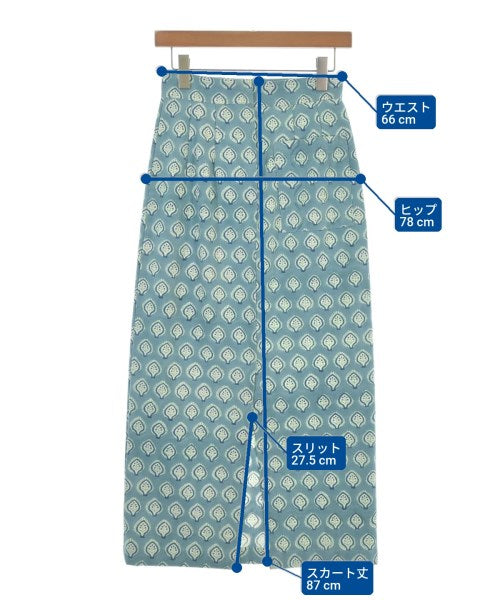 SZ Blockprints กระโปรงยาว/แม็กซี่ยาว
