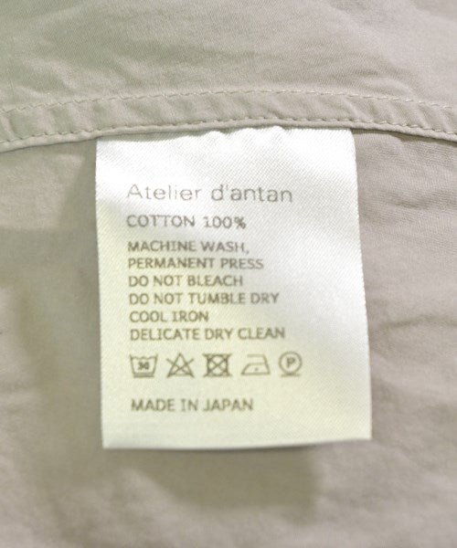 Atelier d'antan เดรสที่เป็นเสื้อเชิ้ตตัวยาว