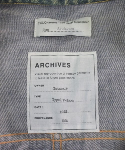 TOLQ แจ็คเก็ตยีนส์