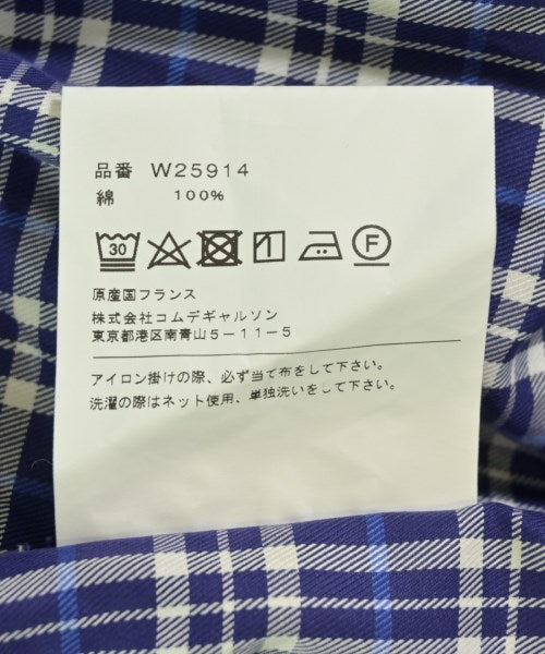 COMME des GARCONS SHIRT boys เสื้อลำลอง