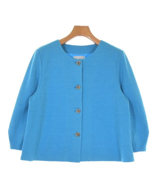 KENLAND LINEN แจ็คเก็ตไม่มีปก