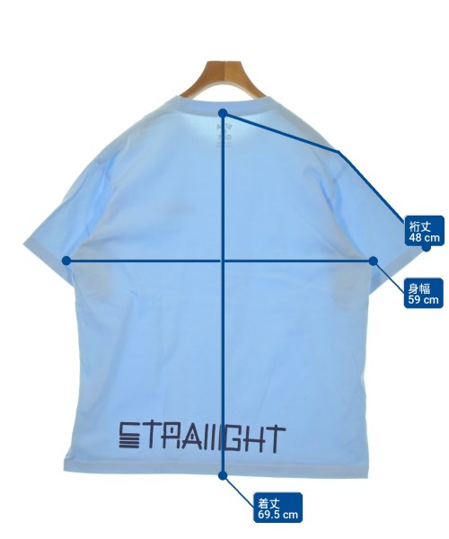 STRAIIIGHT เสื้อยืด/เสื้อท็อปส์