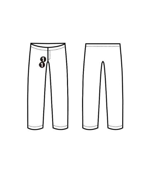 WASTED COLLECTIVE กางเกงวอร์ม