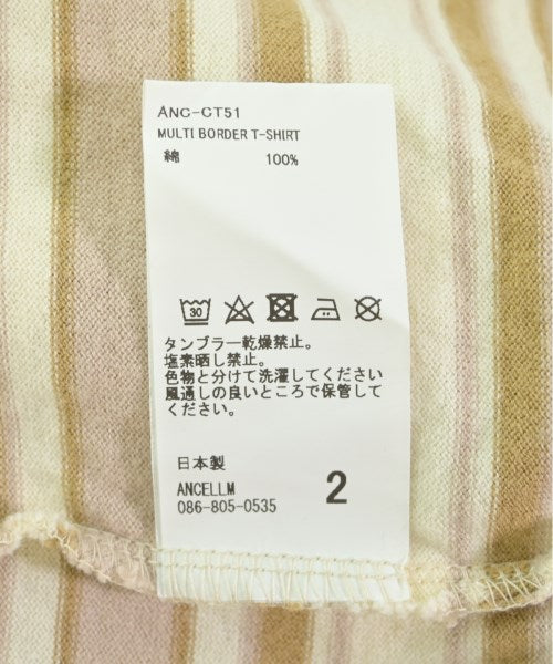 ANCELLM เสื้อยืด/เสื้อท็อปส์
