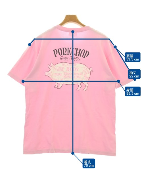 PORKCHOP GARAGE SUPPLY เสื้อยืด/เสื้อท็อปส์