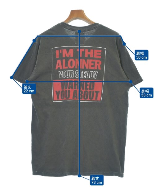 ALONE เสื้อยืด/เสื้อท็อปส์