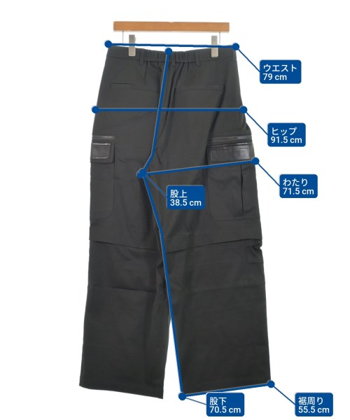 PLATEAU STUDIO กางเกงมีกระเป๋าข้างกางเกง2-4 กระเป๋า