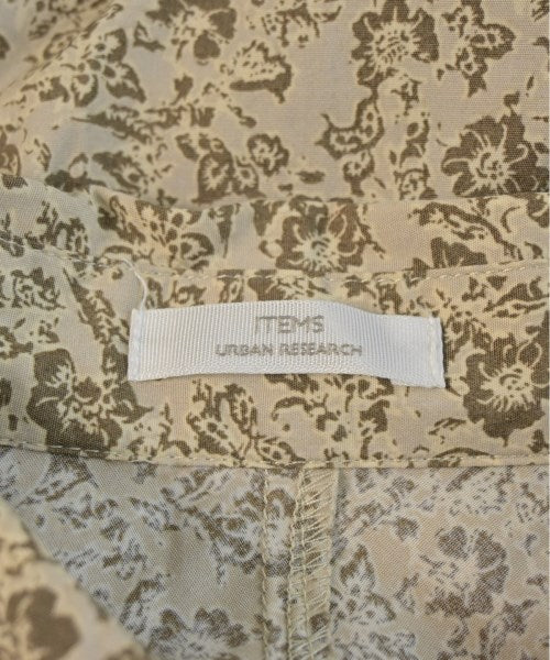 ITEMS URBAN RESEARCH เดรสที่เป็นเสื้อเชิ้ตตัวยาว