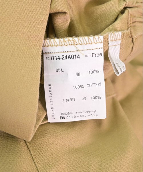 ITEMS URBAN RESEARCH กางเกงมีกระเป๋าข้างกางเกง2-4 กระเป๋า