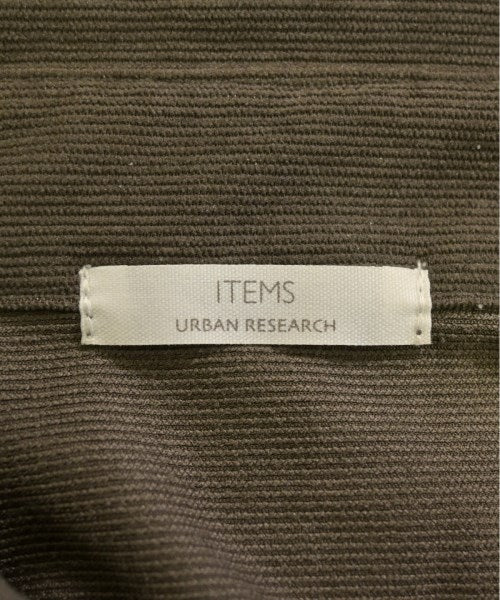 ITEMS URBAN RESEARCH เดรสที่เป็นเสื้อเชิ้ตตัวยาว