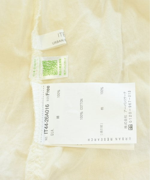 ITEMS URBAN RESEARCH เดรสที่เป็นเสื้อเชิ้ตตัวยาว