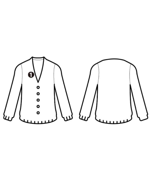 ITEMS URBAN RESEARCH เสื้อคาร์ดิแกน