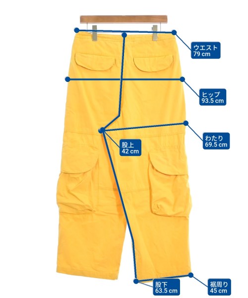 ENTIRE STUDIOS กางเกงมีกระเป๋าข้างกางเกง2-4 กระเป๋า