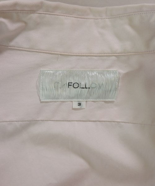 UNFOLLOW เสื้อเชิ้ตทางการ