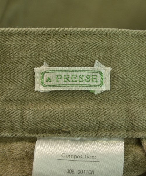 A.PRESSE กางเกงมีกระเป๋าข้างกางเกง2-4 กระเป๋า