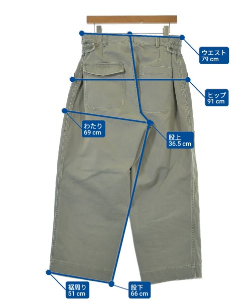 A.PRESSE กางเกงมีกระเป๋าข้างกางเกง2-4 กระเป๋า