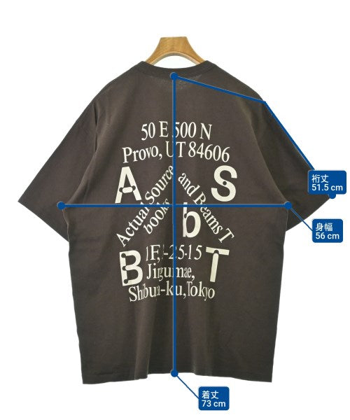 ACTUAL SOURCE เสื้อยืด/เสื้อท็อปส์