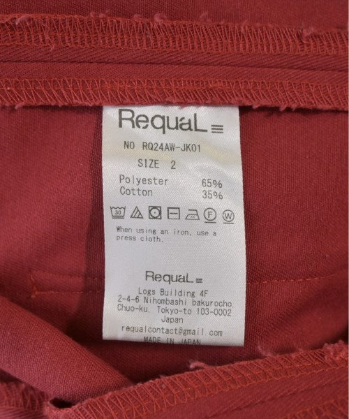 RequaL แจ็คเก็ตลำลอง