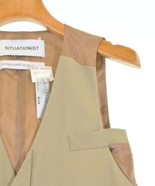 SITUATIONIST ชุดเอี๊ยม/เสื้อคลุมหลวมๆ/จั๊มสูท