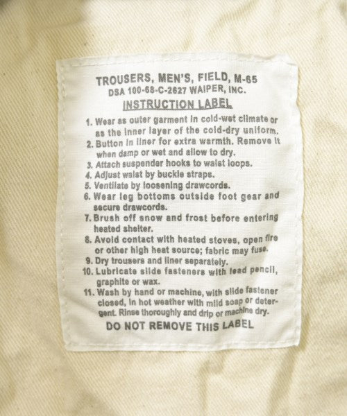 WAIPER inc. กางเกงมีกระเป๋าข้างกางเกง2-4 กระเป๋า