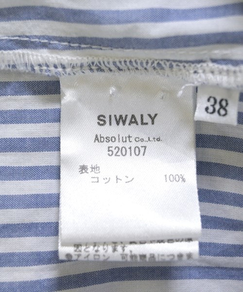 SIWALY เดรสที่เป็นเสื้อเชิ้ตตัวยาว