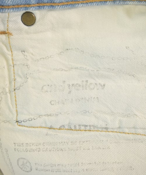 and yellow ยีนส์