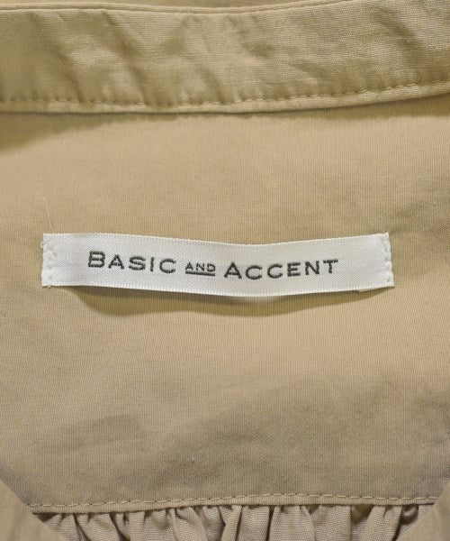 BASIC AND ACCENT เดรสที่เป็นเสื้อเชิ้ตตัวยาว