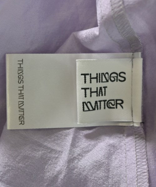 THINGS THAT MATTER เสื้อลำลอง