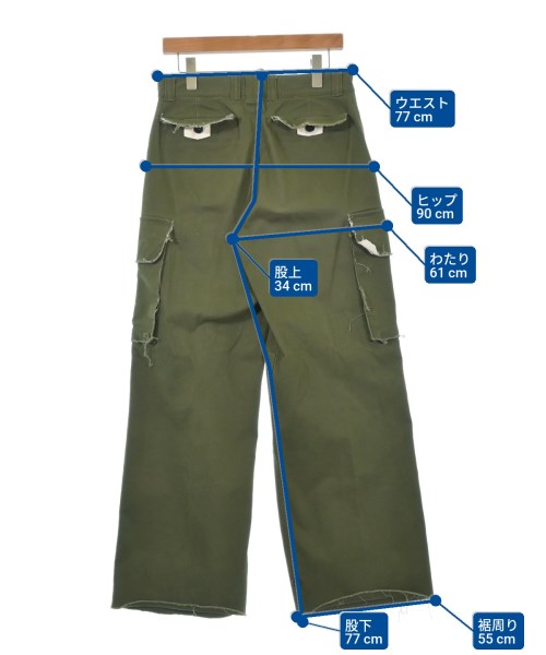 soerte กางเกงมีกระเป๋าข้างกางเกง2-4 กระเป๋า