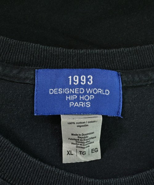 1993 DESIGNED WORLD HIPHOP เสื้อยืด/เสื้อท็อปส์