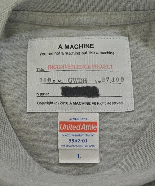 A MACHINE เสื้อยืด/เสื้อท็อปส์