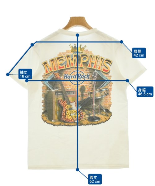 HARD ROCK cafe เสื้อยืด/เสื้อท็อปส์